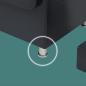 Preview: 360Home Shampoonierbett Frisiersalon Spezial-Keramikbecken Masseuse